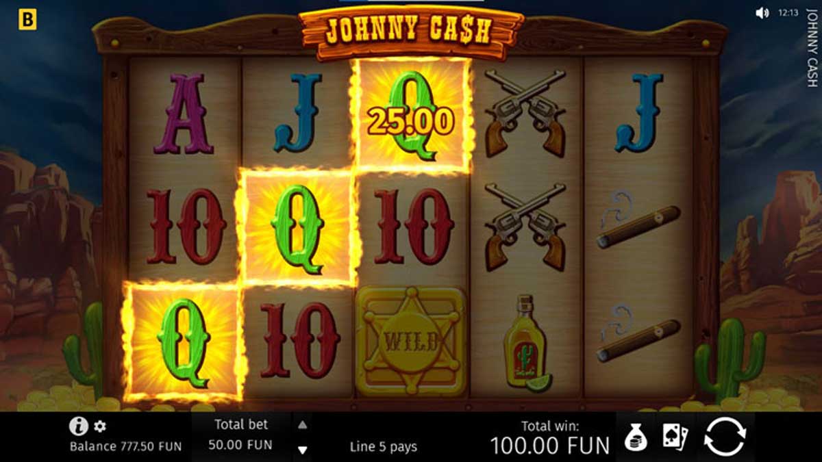 Johnny Cash slot machine game