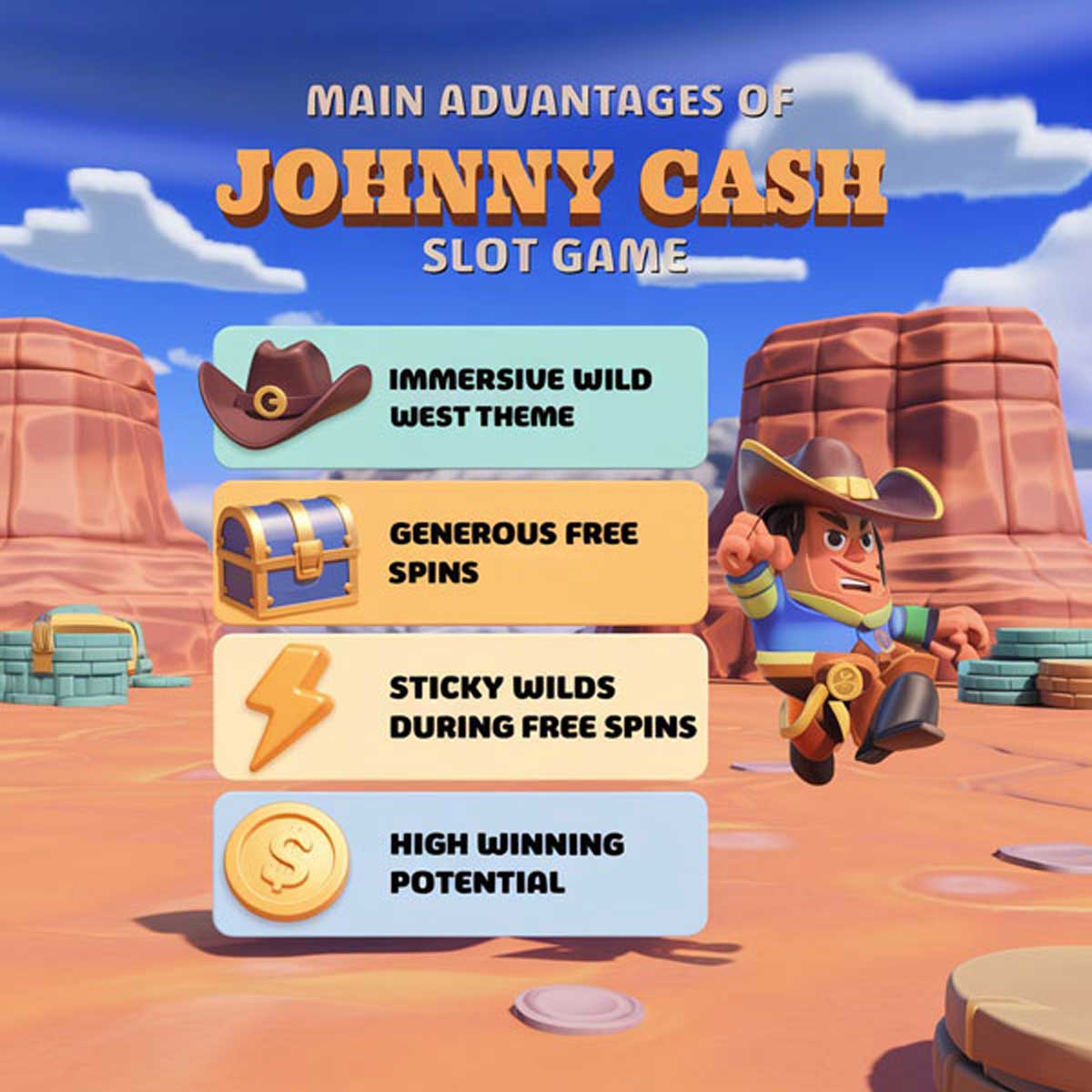 Johnny Cash slot machine game